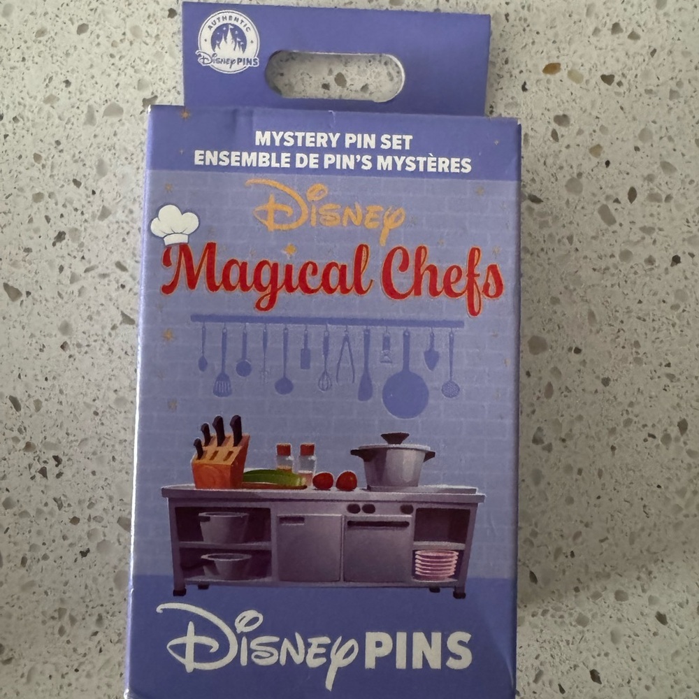 Disney Magical Chefs Pin Set unopened